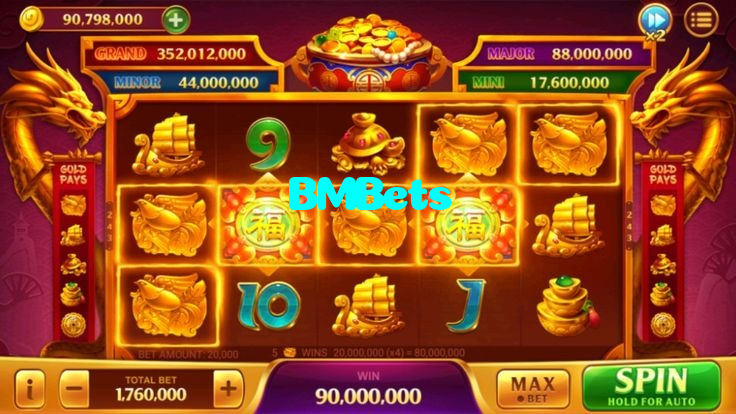 BMBets casino presented on mobile device in Pakistan with slots and live games